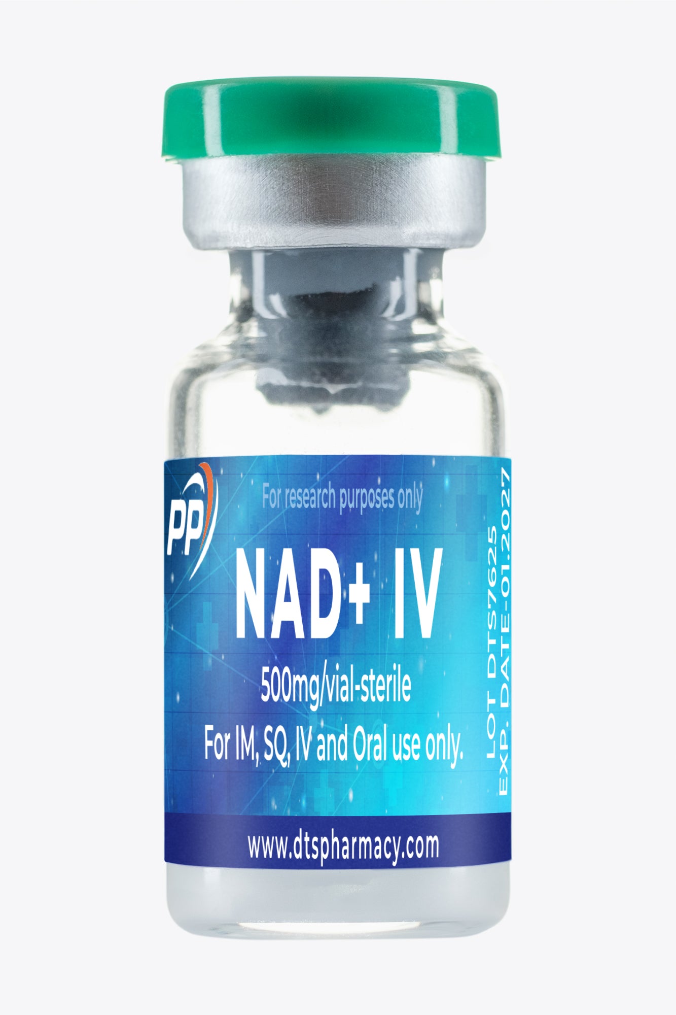 Флакон с NAD+ 500mg за интравенозно приложение