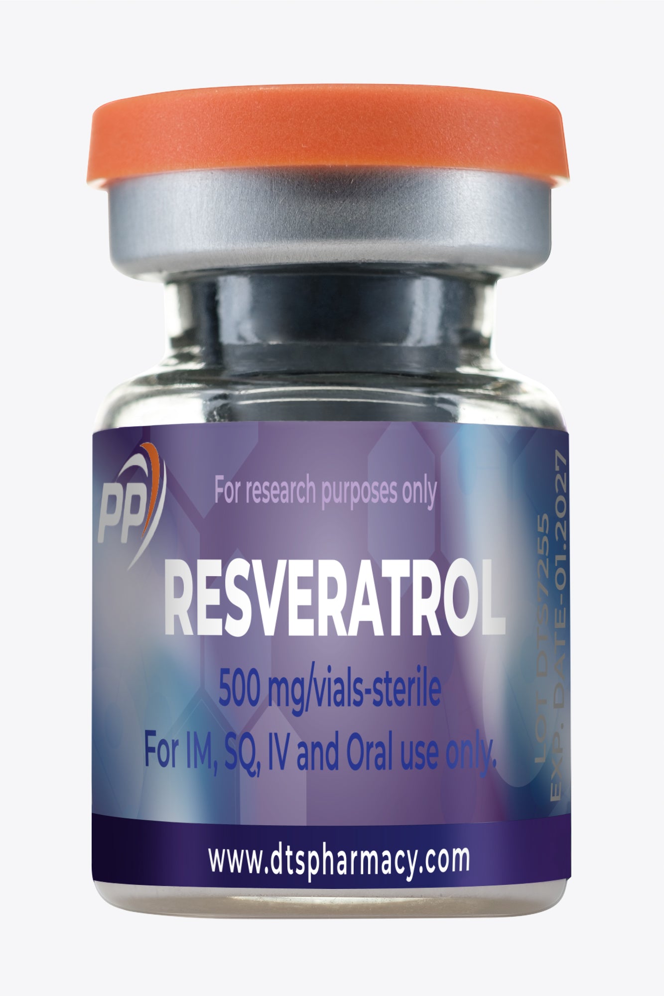 Флакон с Resveratrol за интравенозно, интрамускулно и орално приложение