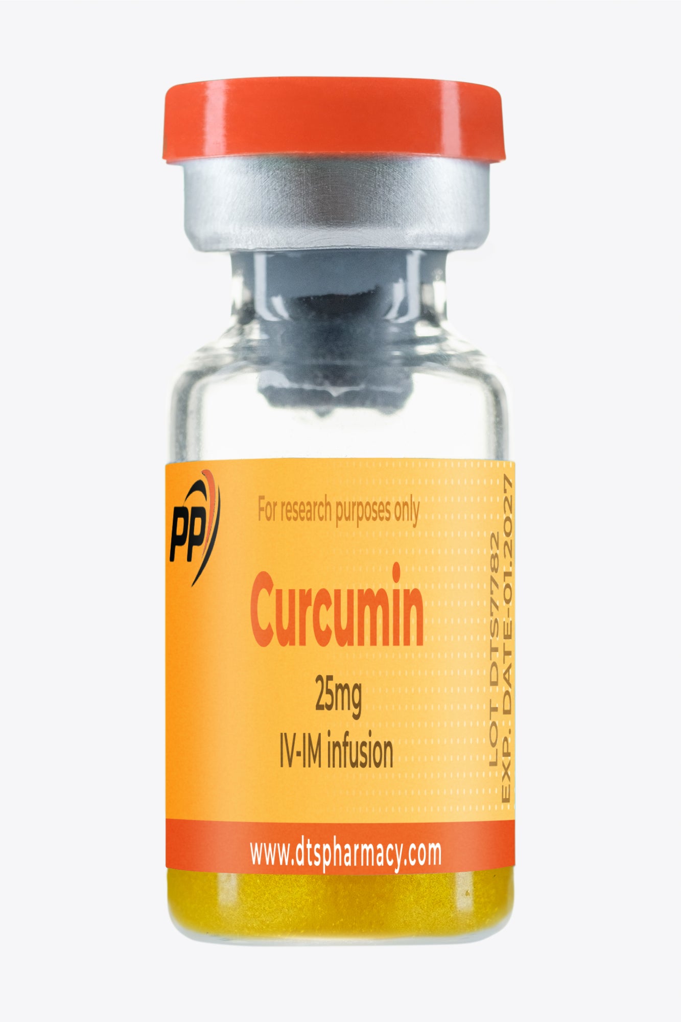 Флакон с Curcumin 25mg за интравенозно и интрамускулно приложение