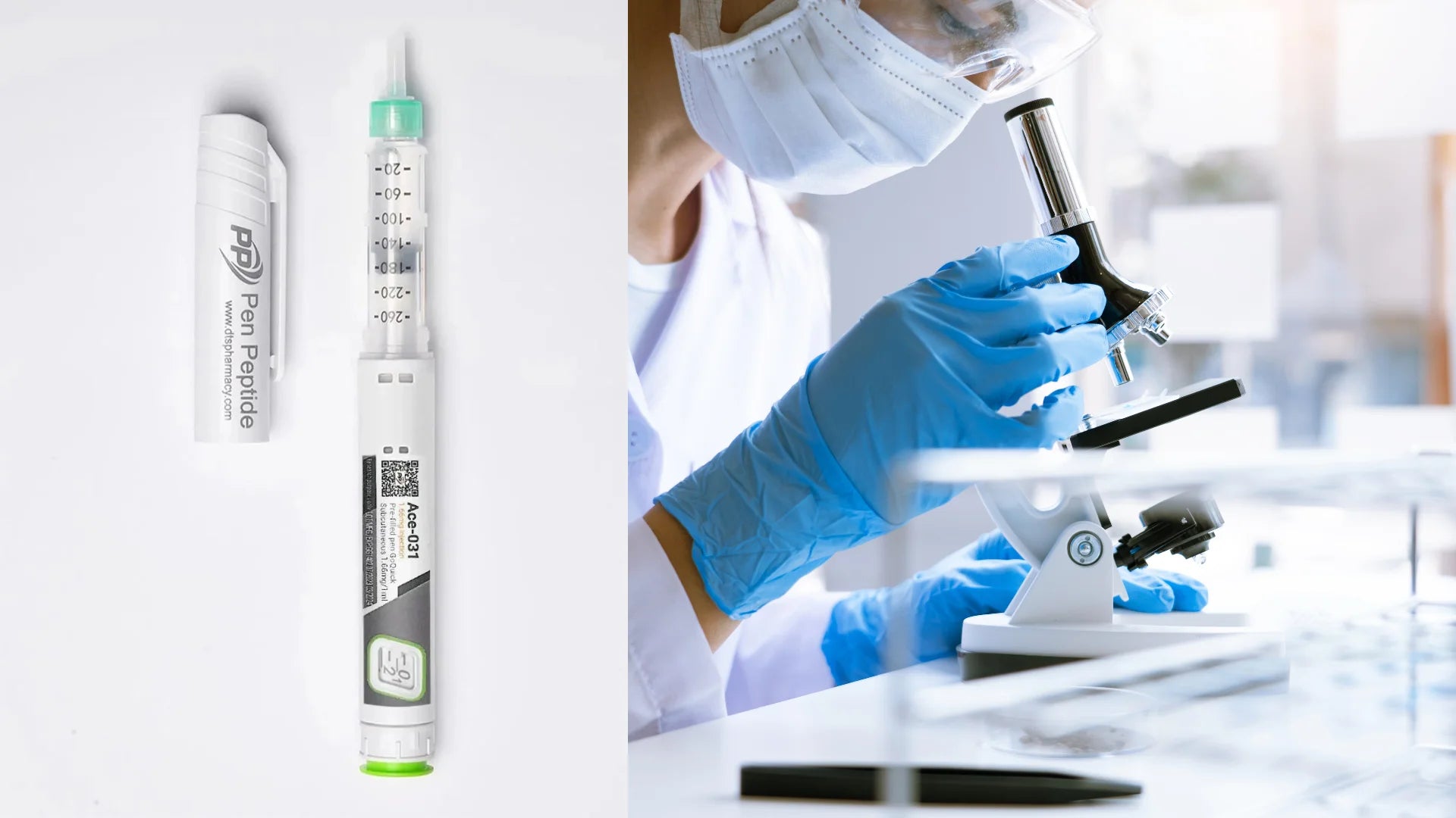 ACE 031 изследвания - Pen Peptide