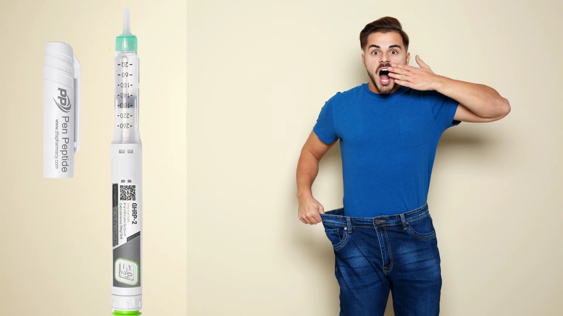 GHRP-2 Пептидът за ускорено отслабване и мускулно развитие - Pen Peptide