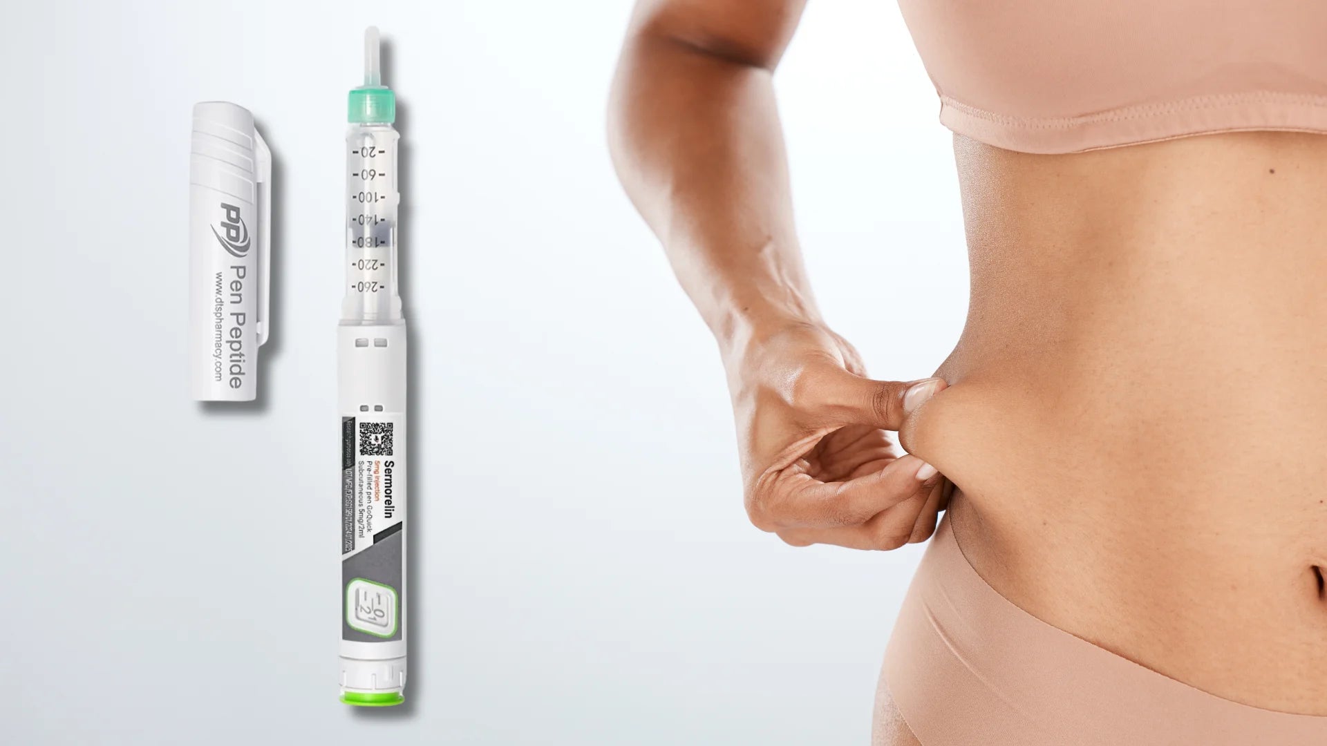 Sermorelin за изгаряне на коремни мазнини - Pen Peptide